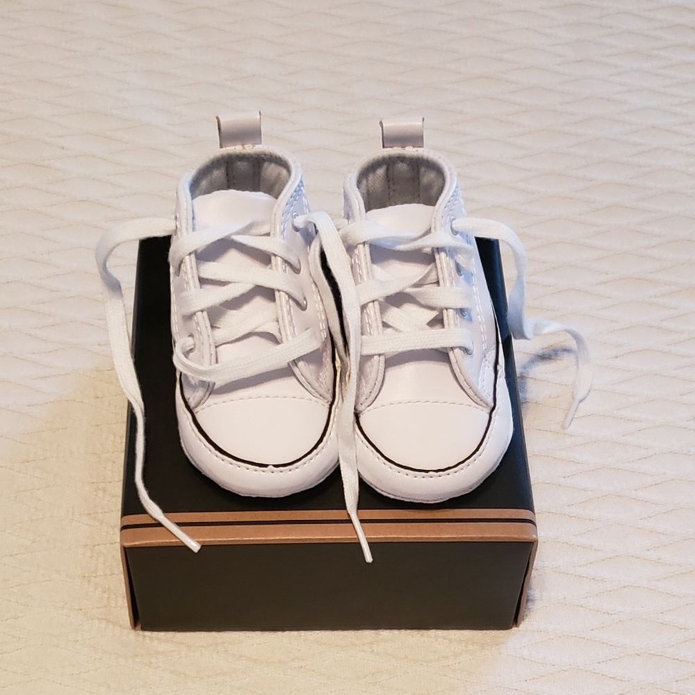 Baby's Converse Shoes White Size 2